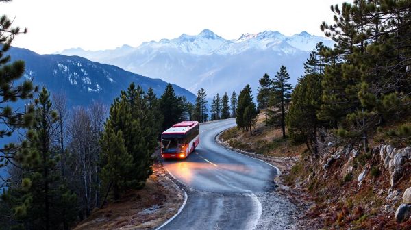 Découvrez le trajet en bus de Tignes à Bourg-Saint-Maurice